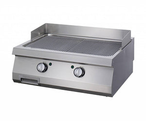 Heavy Duty Grill - Räfflade - Dubbel enhet - 70 cm djup - Gas