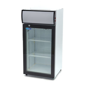 Display kyl - 80L - 2 justerbara hyllor