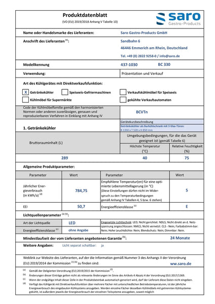 SARO Barkyl med 3 dörrar, modell BC 330